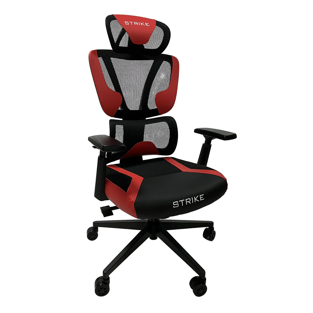 Геймърски стол - RFG Strike черен-червен